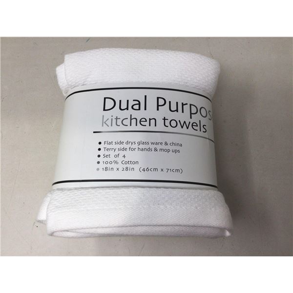 Dual Purpose Kitchen Towels (4-18 x 28in)