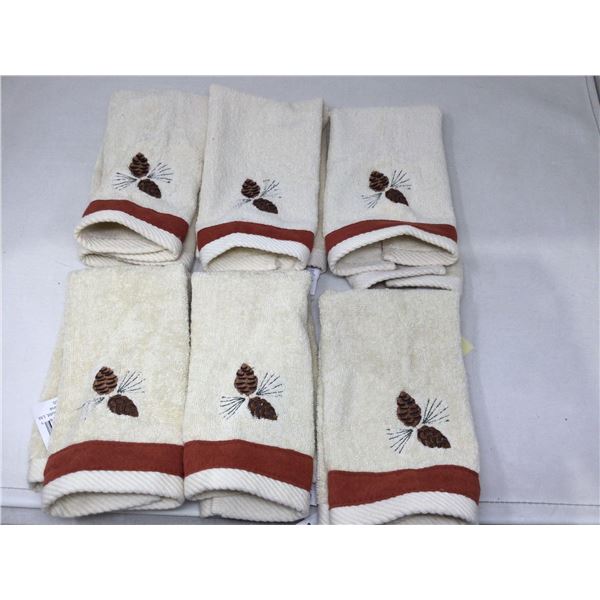 Lot of 6 Hand TowelsÂ