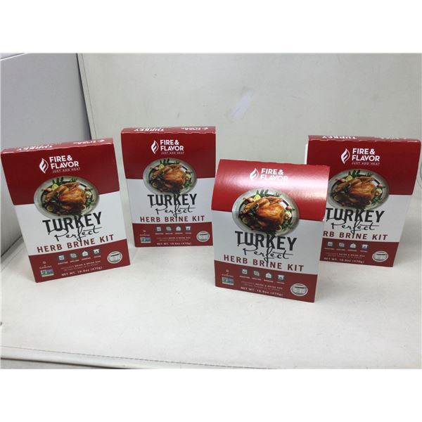 Turkey Perfect Herb Brine Kits (4ct)