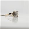 Image 3 : 10K Yellow Gold Fancy Brown Diamond(1Ct,I1) Diamond(0.04ct) Ring (~Size 6.25) (~weight 1.2g), Made i
