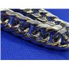 Image 2 : Mens Heavy 14 mm wide Silver Cubana link style bracelet