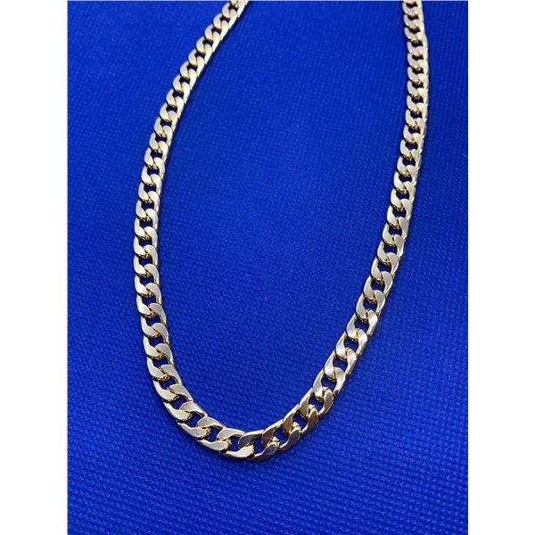 Gents Heavy Silver link style chain approx 20 inch