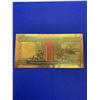 Image 3 : Collectible gold clad Hong Kong international 500 million banknote