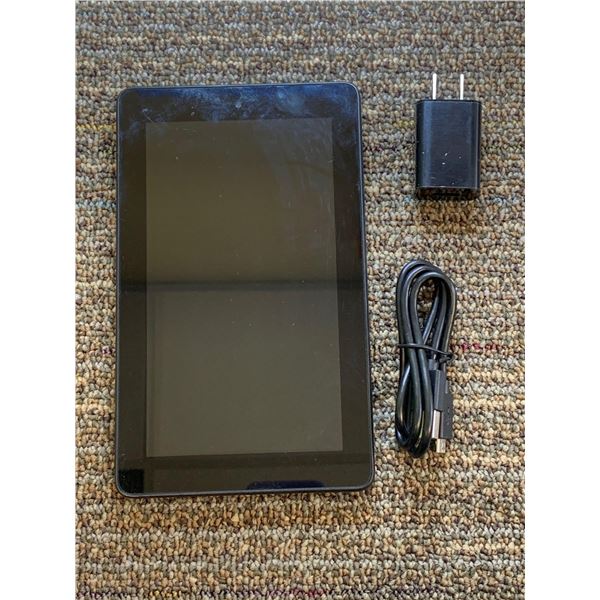 Amazon Tablet with charger -tested working