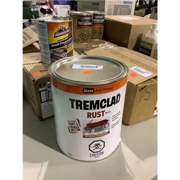 Tremclad Rust Paint - Gloss Real Orange (3.78L)