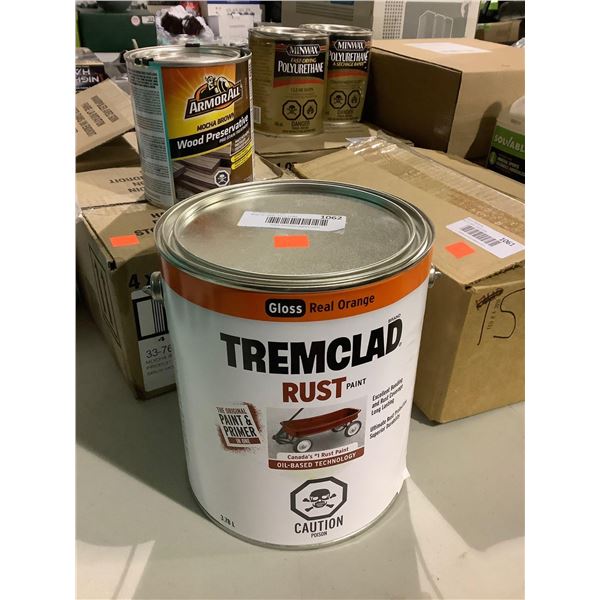 Tremclad Rust Paint - Gloss Real Orange (3.78L)