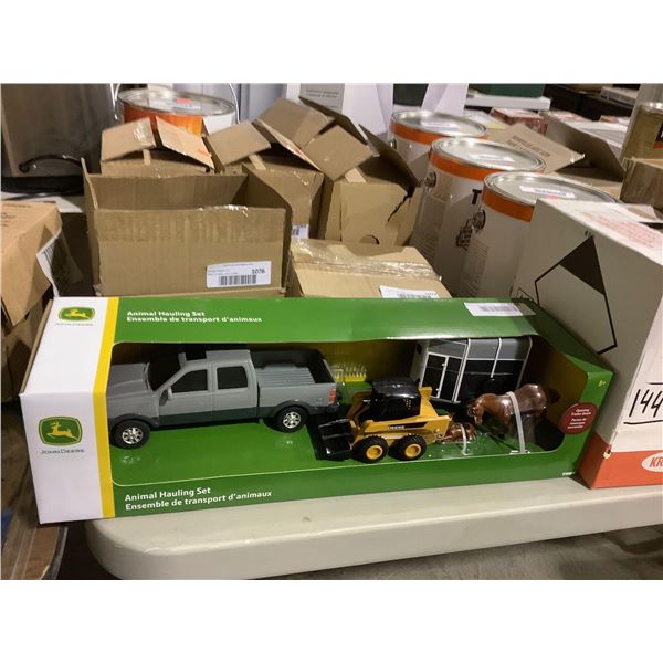 John Deere Animal Hauling Toy Set