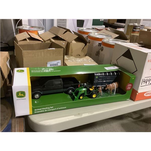 John Deere Animal Hauling Toy Set