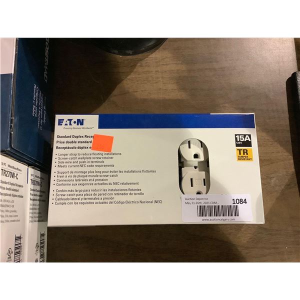 Eaton Standard Duplex Receptacle 10-Pack 15A 125V