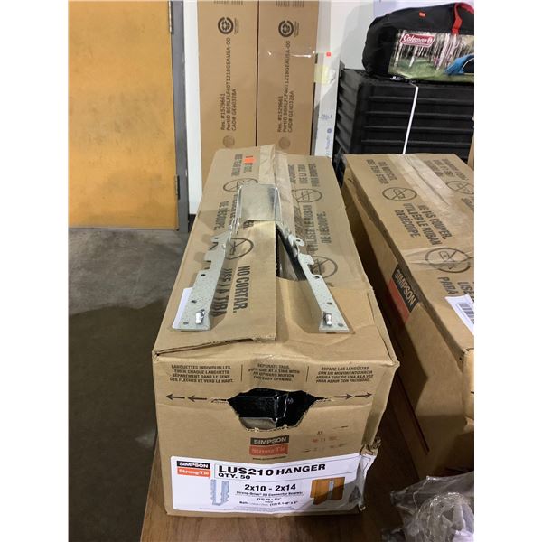 Case of 50 Simpson Strong-Tie Hangers - Model: LUS210