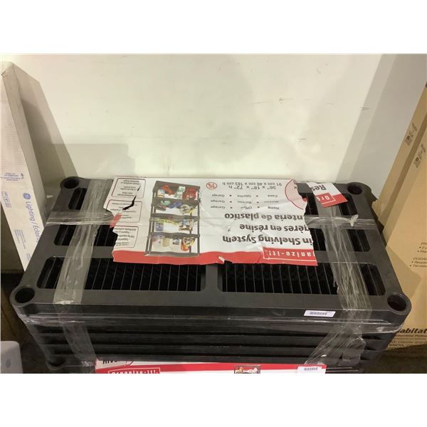 Organize-It Resin Shelving System (36in x 18in x 72in)