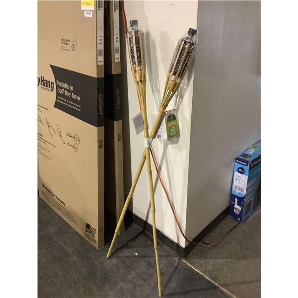 Sierra 60in Natural Bamboo Torch Lot of 2