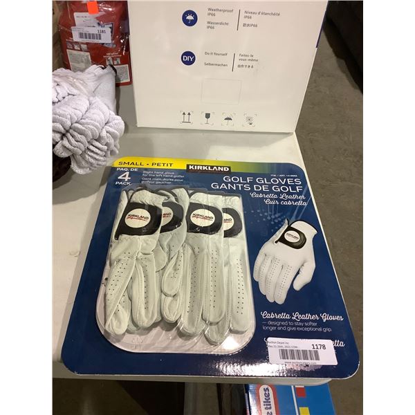 Kirkland Right Hand Golf Gloves - Small