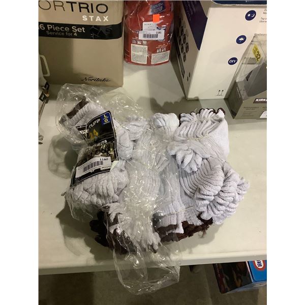 Work Tuff Work Gloves - Large (~Approx 24)