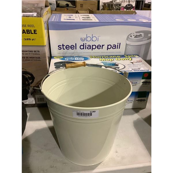 Metal Bucket w/ Handle