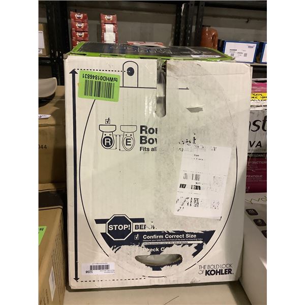 Kohler Round Front Bowl Seat (16 5/8in x 14 3/16in)