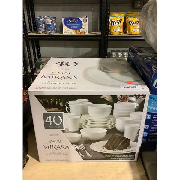 Mikasa Swirl Dinnerware Set