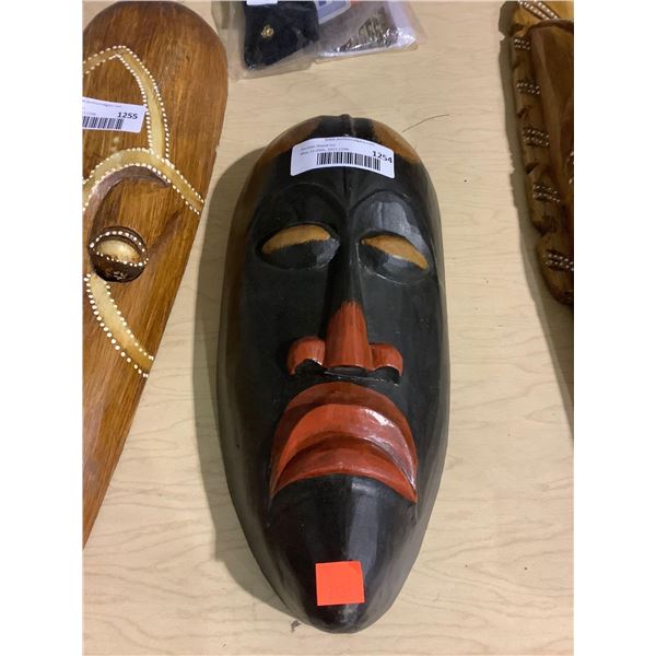Decorative Wooden Mask 13in
