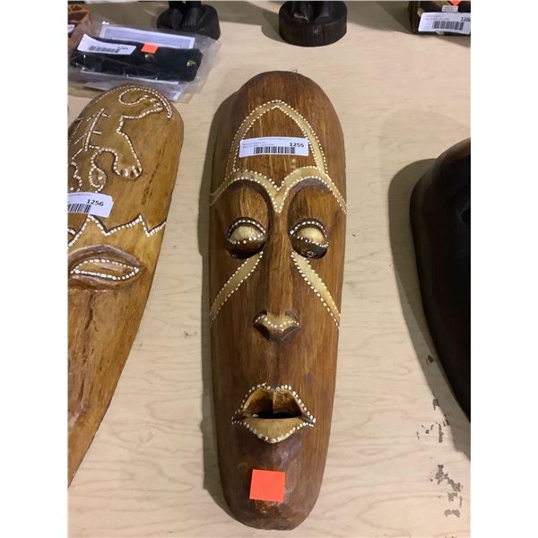 Decorative Wooden Mask 19in