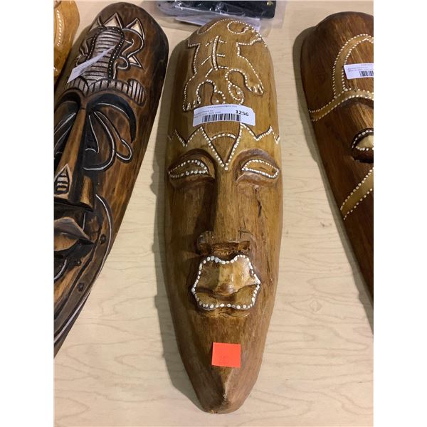 Decorative Wooden Mask 19in