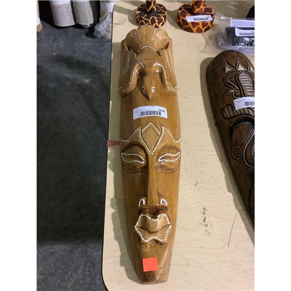Decorative Wooden Mask 20in