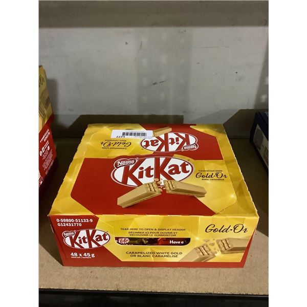 Kit Kat Caramelized White Gold Wafer Bars (48 x 45g)