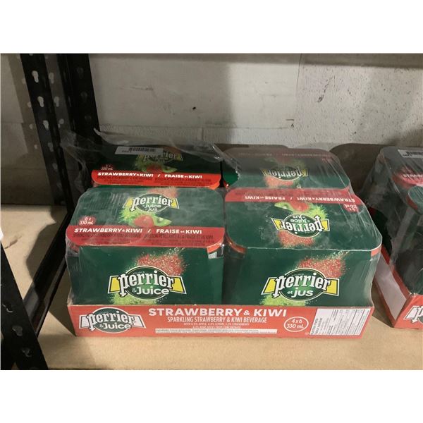 Perrier Juice- Strawberry  Kiwi Sparkling Beverage (4 x 6 x 330ml)