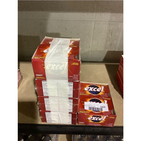 Excel Cinnamon Gum (12 pc x 12pk) Lot of 5