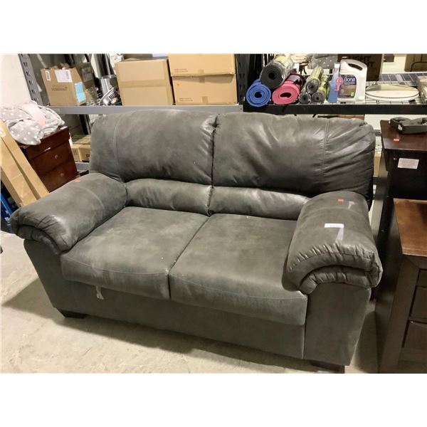 Grey Love Seat