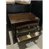Image 2 : Wooden Nightstand (16 1/2in L x 25 1/2in W x 25 1/2in H)