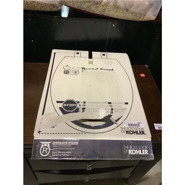 Kohler Round Front Bowl Seat (16 5/8in x 14 3/16in)