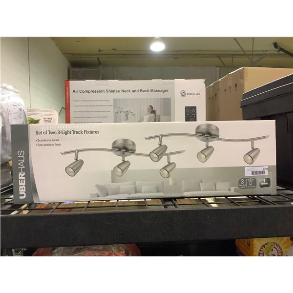 UberHaus Set of Two 3-Light Track Fixtures