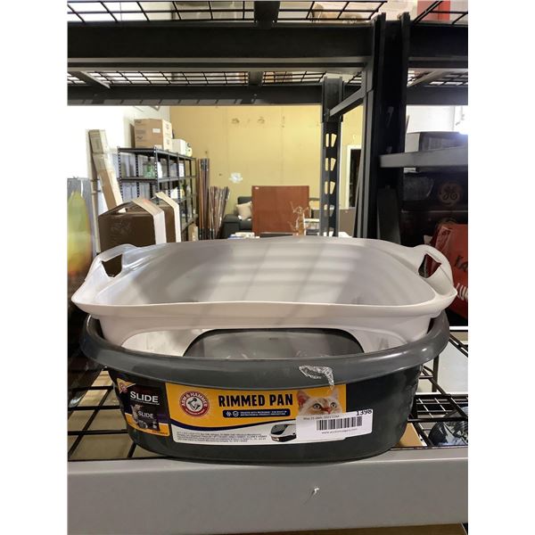 Arm and Hammer Rimmed Cat Litter Pan