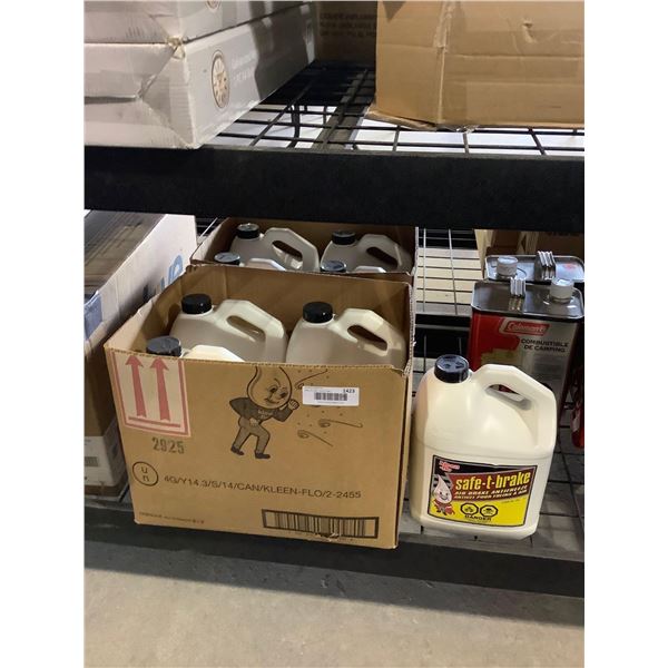 Case of Kleen-Flo Safe-T-Brake Air Brake Antifreeze (4 x 4L)