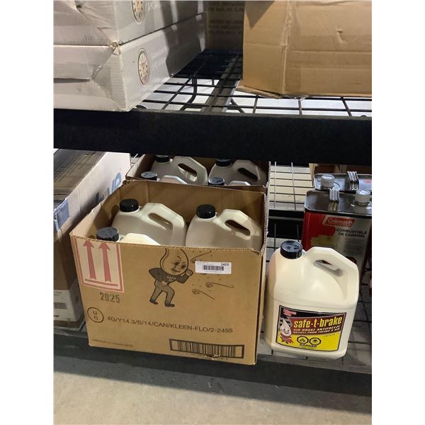 Case of Kleen-Flo Safe-T-Brake Air Brake Antifreeze (4 x 4L)