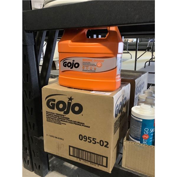 Case of Gojo Natural Orange Pumice Hand Cleaner (2 x 3.78L)