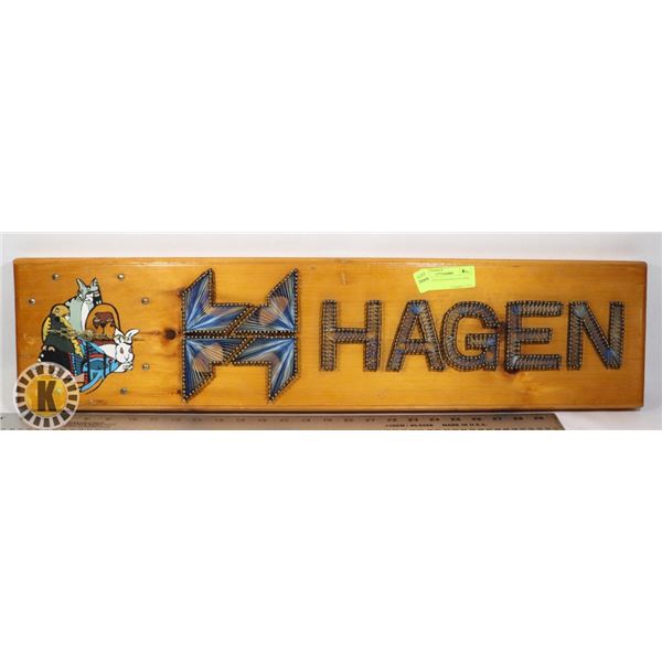 DECORATIVE HAGEN WALL CLOCK