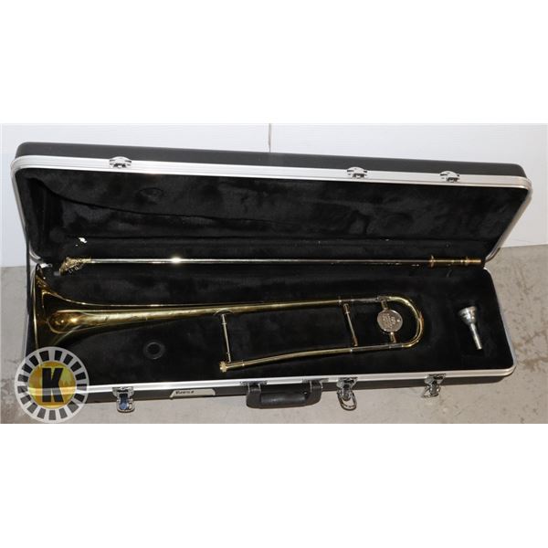 TRUMPET AND STORAGE BOX - ADREAS EASTMAN
