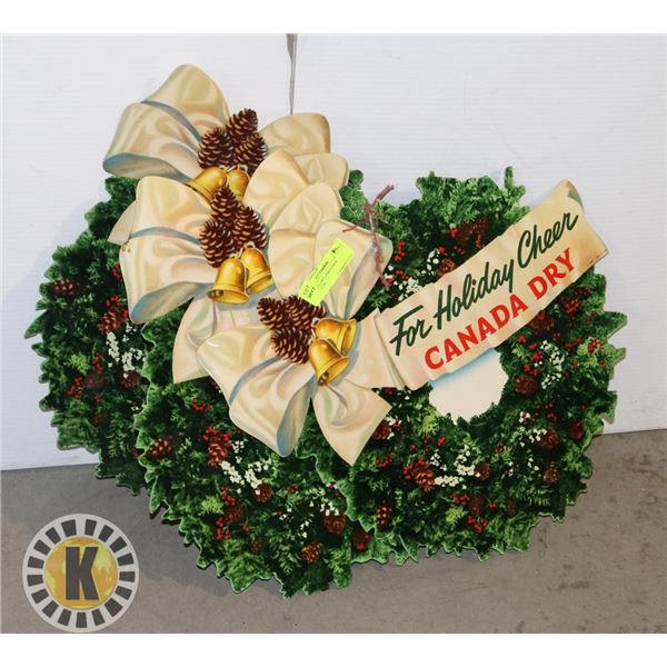 3 CANADA DRY CHRISTMAS DECORATION