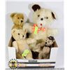 Image 1 : ESTATE BOX OF ASSORTED VINTAGE STUFFED