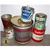 Image 1 : ASSORTED COLLECTIBLE TIN BUCKETS/CANS