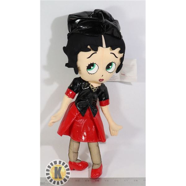 BETTY BOOP DOLL (BLACK AND RED DRESS)