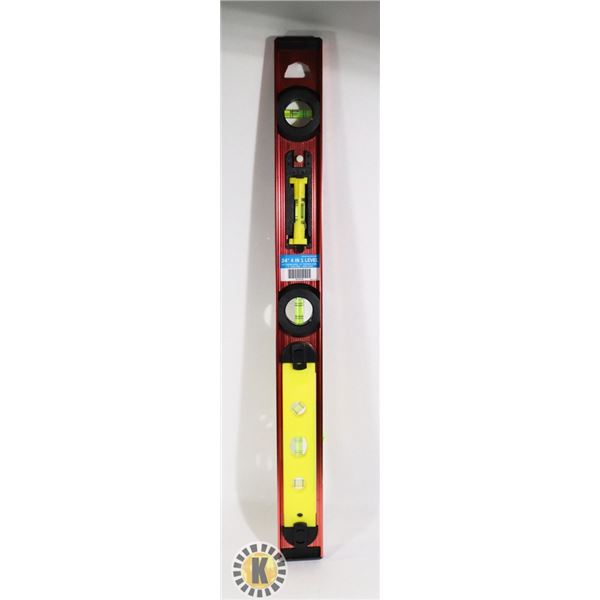 24" 4 IN 1 LEVEL