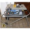 Image 1 : MASTERCRAFT 10" TABLE SAW ON ROLLING STAND
