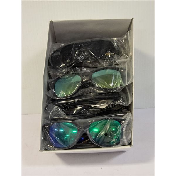 LOT OF 10 UV PROTECTION ASSORTED SUN GLASSES