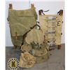 Image 1 : VINTAGE HEAVY DUTY CAMPING/ HIKING BAGS