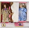 Image 1 : TWO VINTAGE PORCELAIN DOLLS