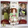 Image 1 : THREE VINTAGE PORCELAIN DOLLS