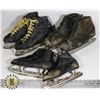 Image 1 : BOX OF VINTAGE ICE SKATES