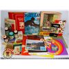 Image 1 : BOX OF BOOKS AND MISCELLANEOUS